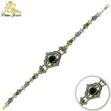 Gümüş Otantik Taşlı Biezik /Bileklik